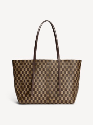 By Malene Birger Abigail Monogram Tote Laukut Shale | FI_BB67420