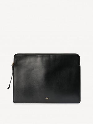 By Malene Birger Aya Leather Laptop Case Muut Tarvikkeet Mustat | FI_BB10862