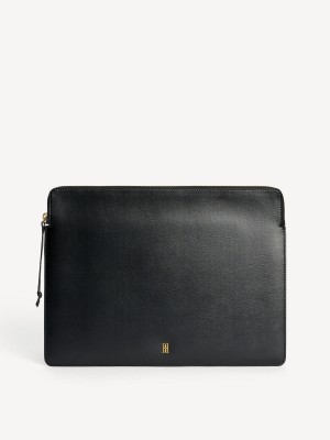 By Malene Birger Aya Leather Laptop Case Muut Tarvikkeet Mustat | FI_BB71063