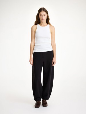 By Malene Birger Carlien High-waist Suorat Housut Mustat | FI_BB70948