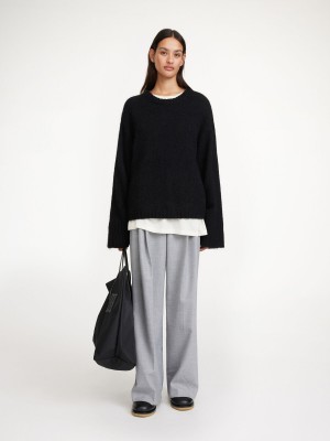 By Malene Birger Cierra Sweater Neuleet Mustat | FI_BB89793