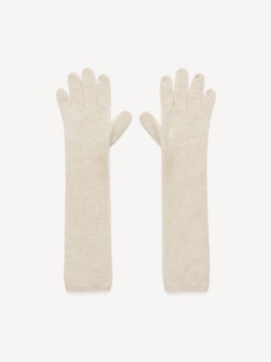 By Malene Birger Guanta Cashmere Gloves Muut Tarvikkeet Oyster Gray | FI_BB38545