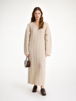 By Malene Birger Lovella Maxi Mekko Oyster Gray | FI_BB44717