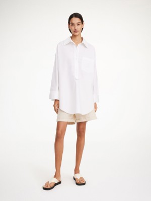 By Malene Birger Maye Organic Cotton Paidat Valkoinen | FI_BB10822