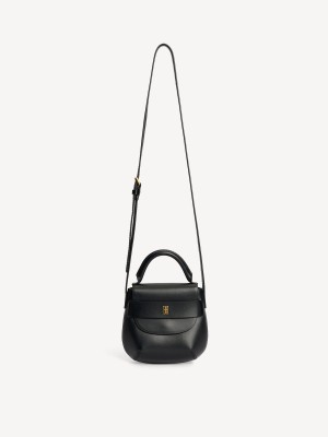 By Malene Birger Meela Leather Shoulder Laukut Mustat | FI_BB74026