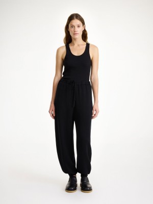 By Malene Birger Tevana High-waisted Suorat Housut Mustat | FI_BB12402