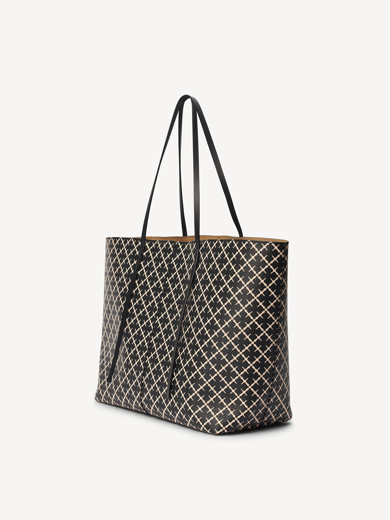 By Malene Birger Abi Printed Tote Laukut Mustat | FI_BB88051