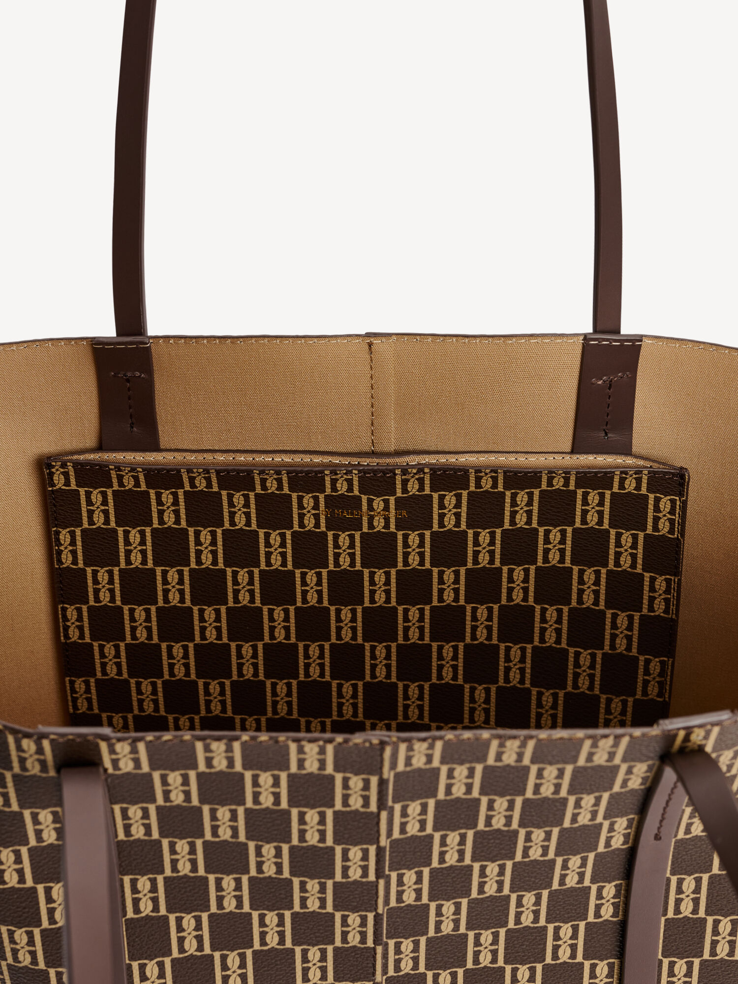 By Malene Birger Abigail Monogram Tote Laukut Shale | FI_BB67420