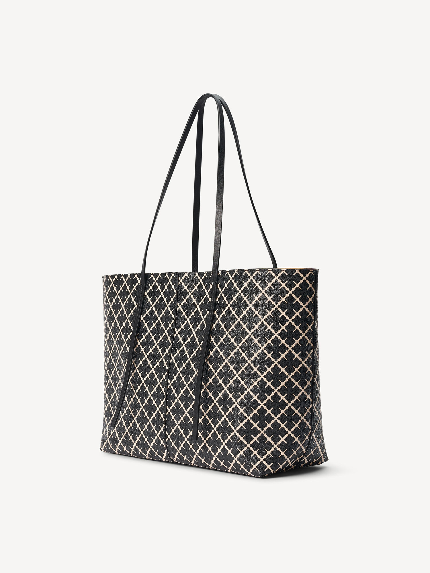 By Malene Birger Abigail Printed Tote Laukut Mustat | FI_BB36236