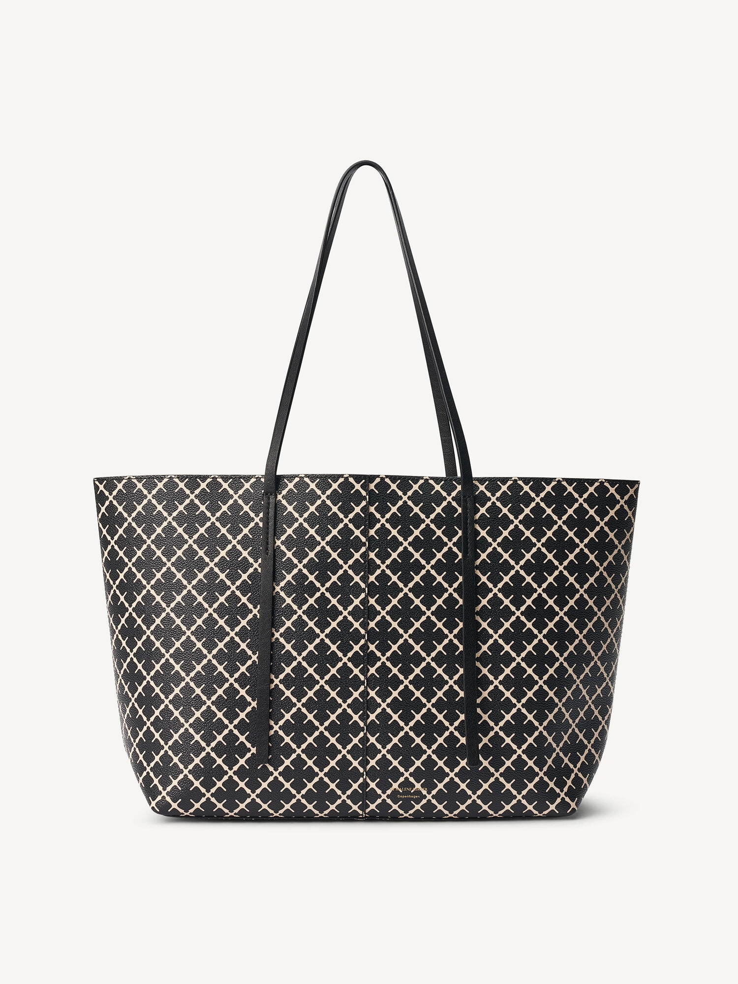 By Malene Birger Abigail Printed Tote Laukut Mustat | FI_BB36236