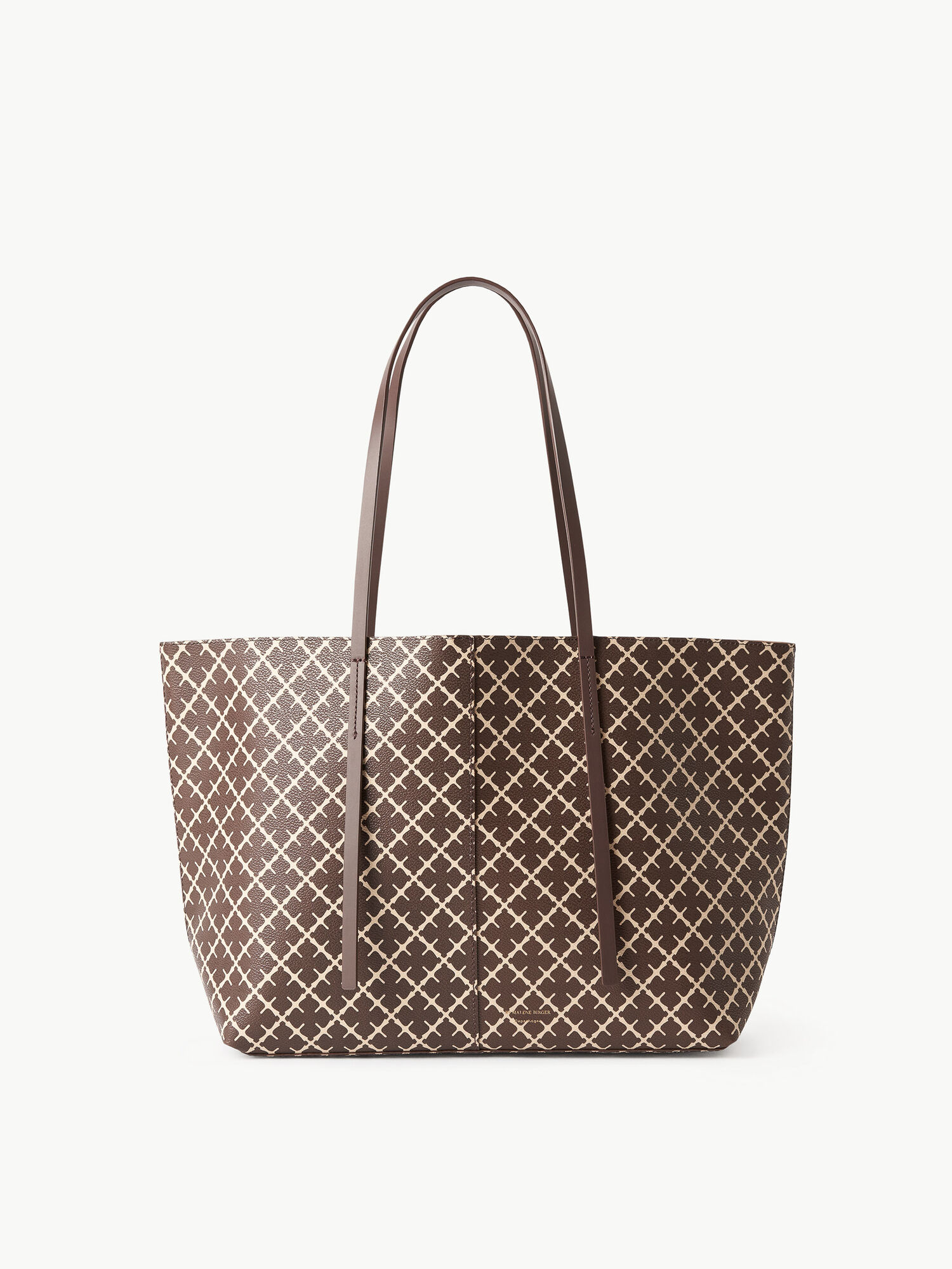 By Malene Birger Abigail Printed Tote Laukut Ruskea | FI_BB22193