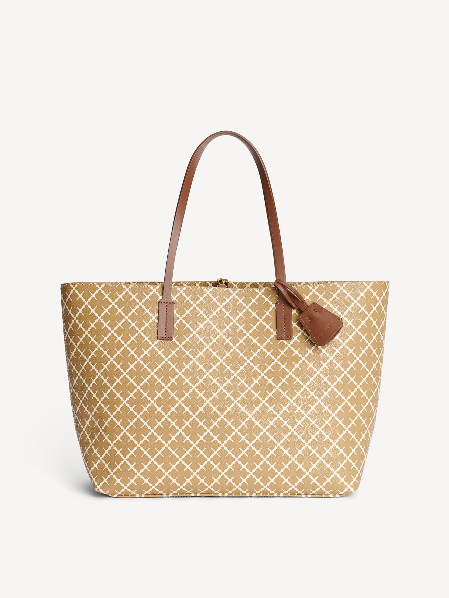 By Malene Birger Abigail Printed Tote Laukut Beige | FI_BB34352