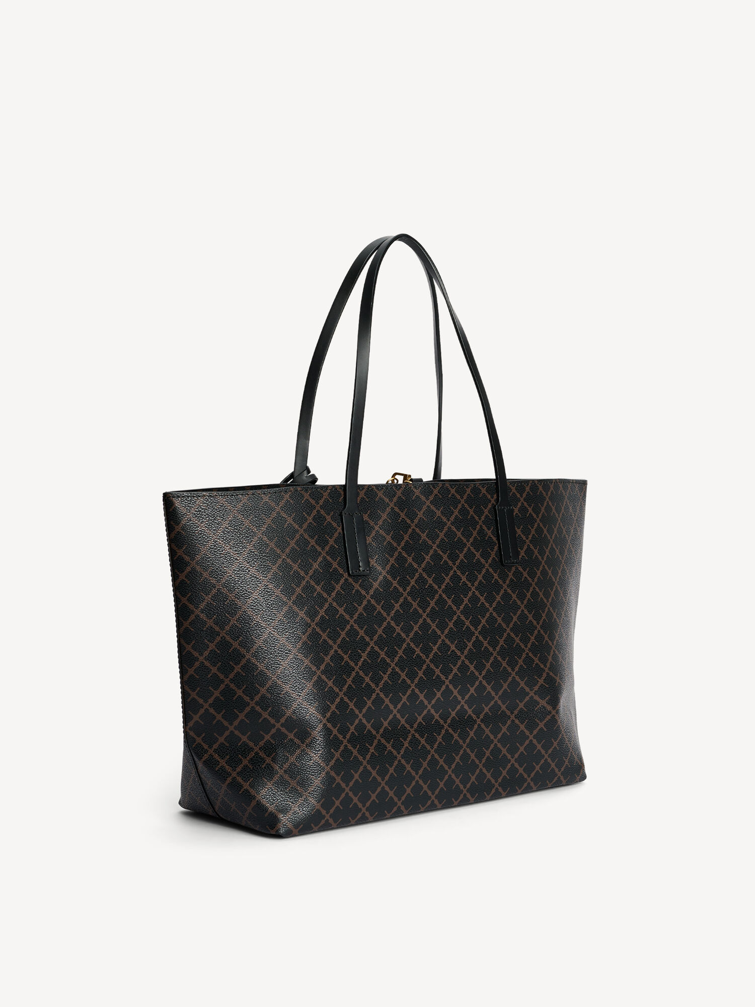 By Malene Birger Abigail Printed Tote Laukut Tumman | FI_BB61197