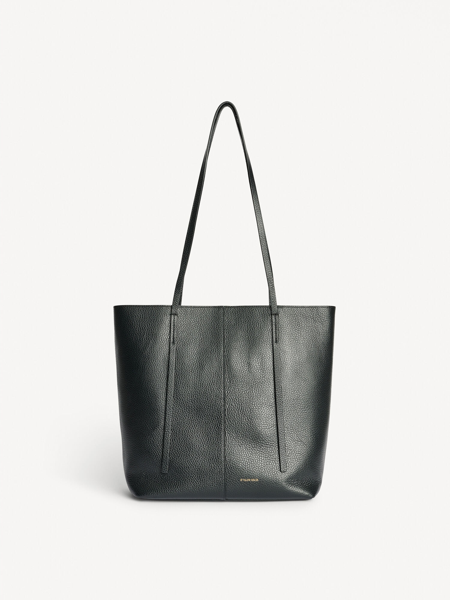 By Malene Birger Abilso Leather Tote Laukut Mustat | FI_BB24347