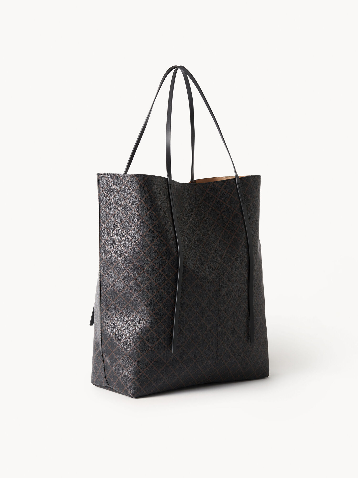 By Malene Birger Abrille Printed Tote Laukut Tumman | FI_BB56146