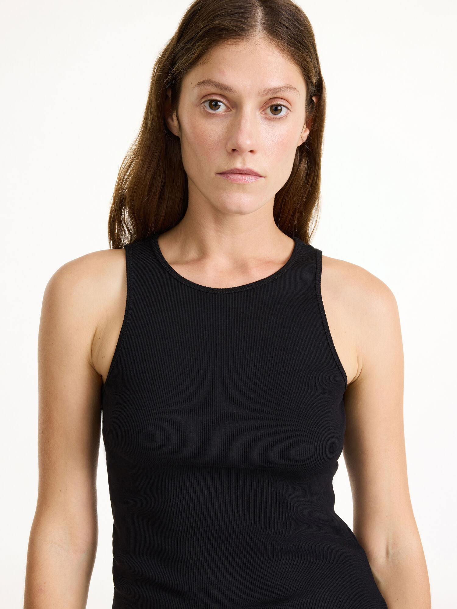 By Malene Birger Amani Tank Topit Mustat | FI_BB65120