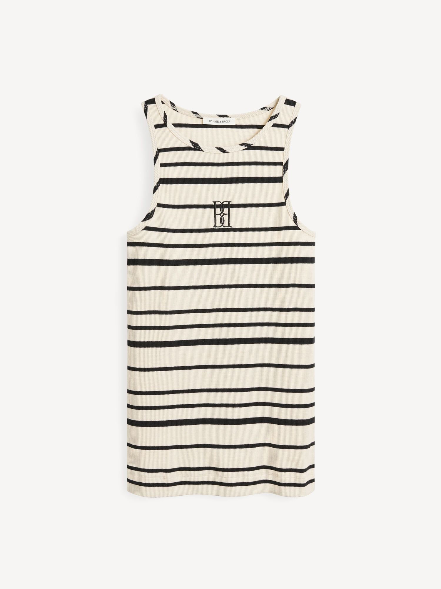 By Malene Birger Amanias Tank Topit Mustat Raidallinen | FI_BB20103