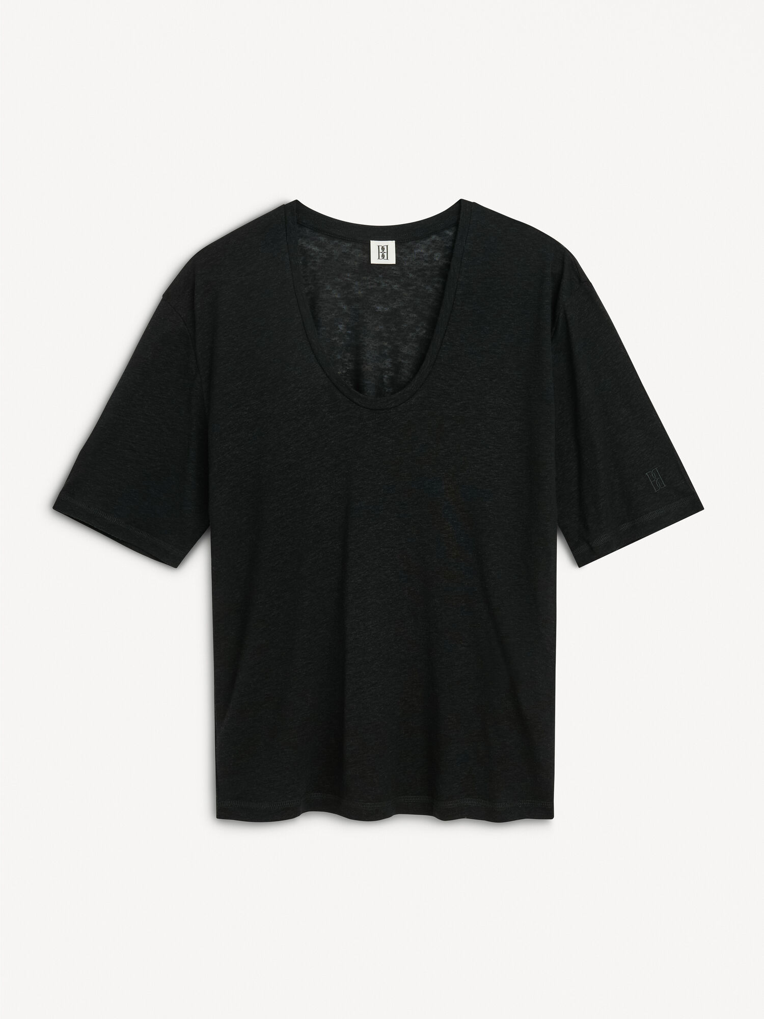 By Malene Birger Amaringa T-shirt Topit Mustat | FI_BB52007