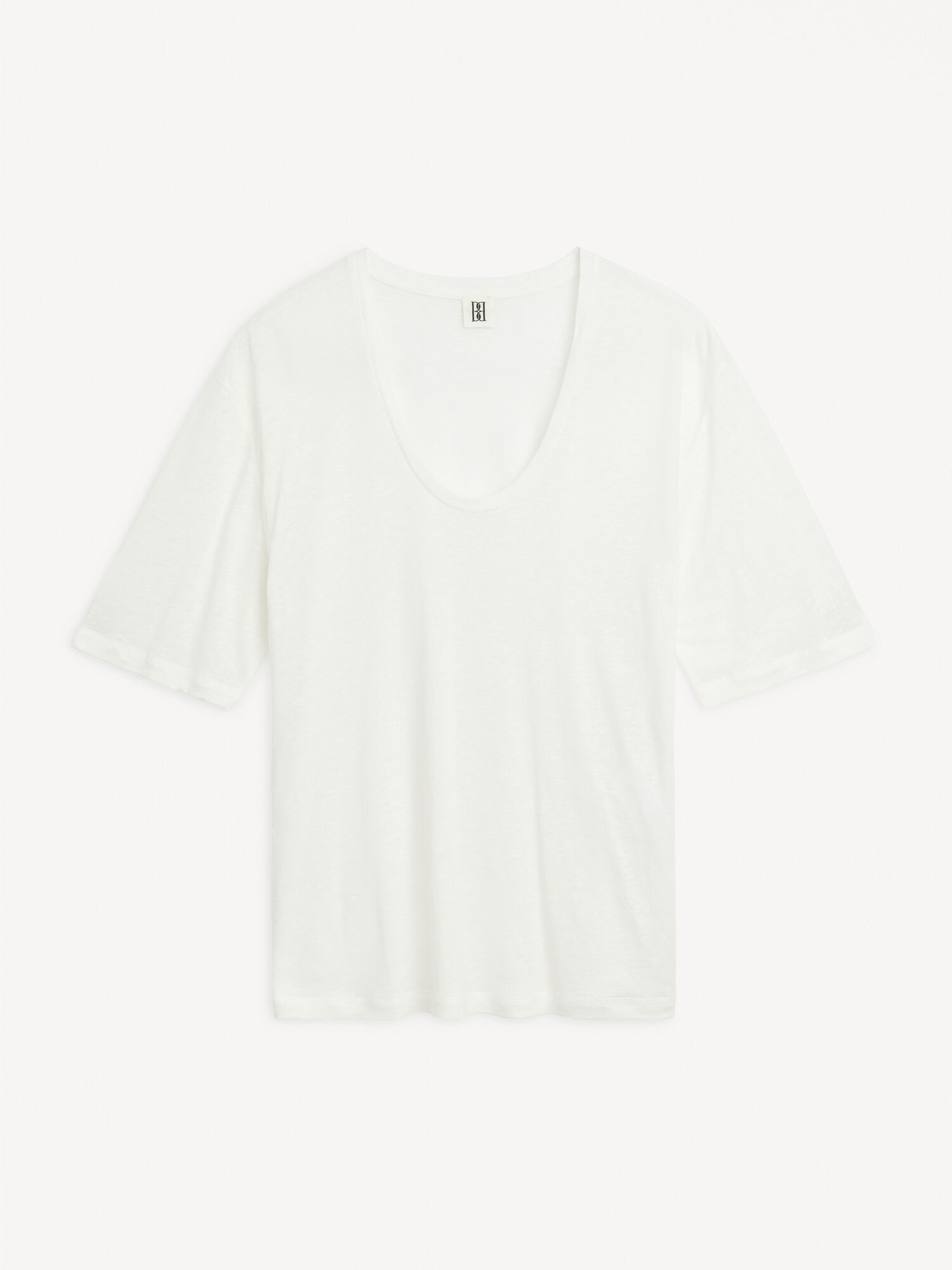 By Malene Birger Amaringa T-shirt Topit Valkoinen | FI_BB93741