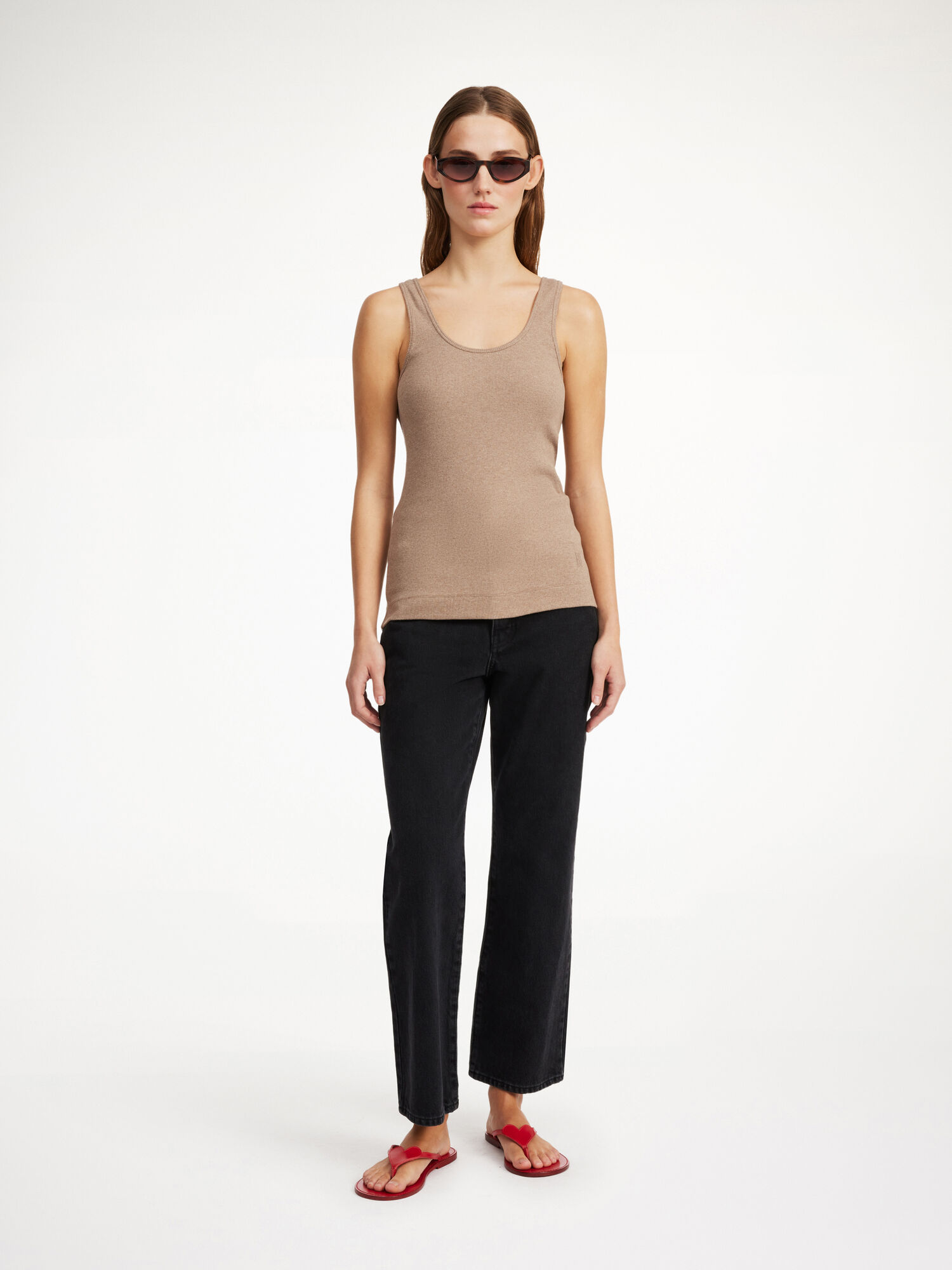 By Malene Birger Anisa Organic Cotton Tank Topit Nomad | FI_BB61131