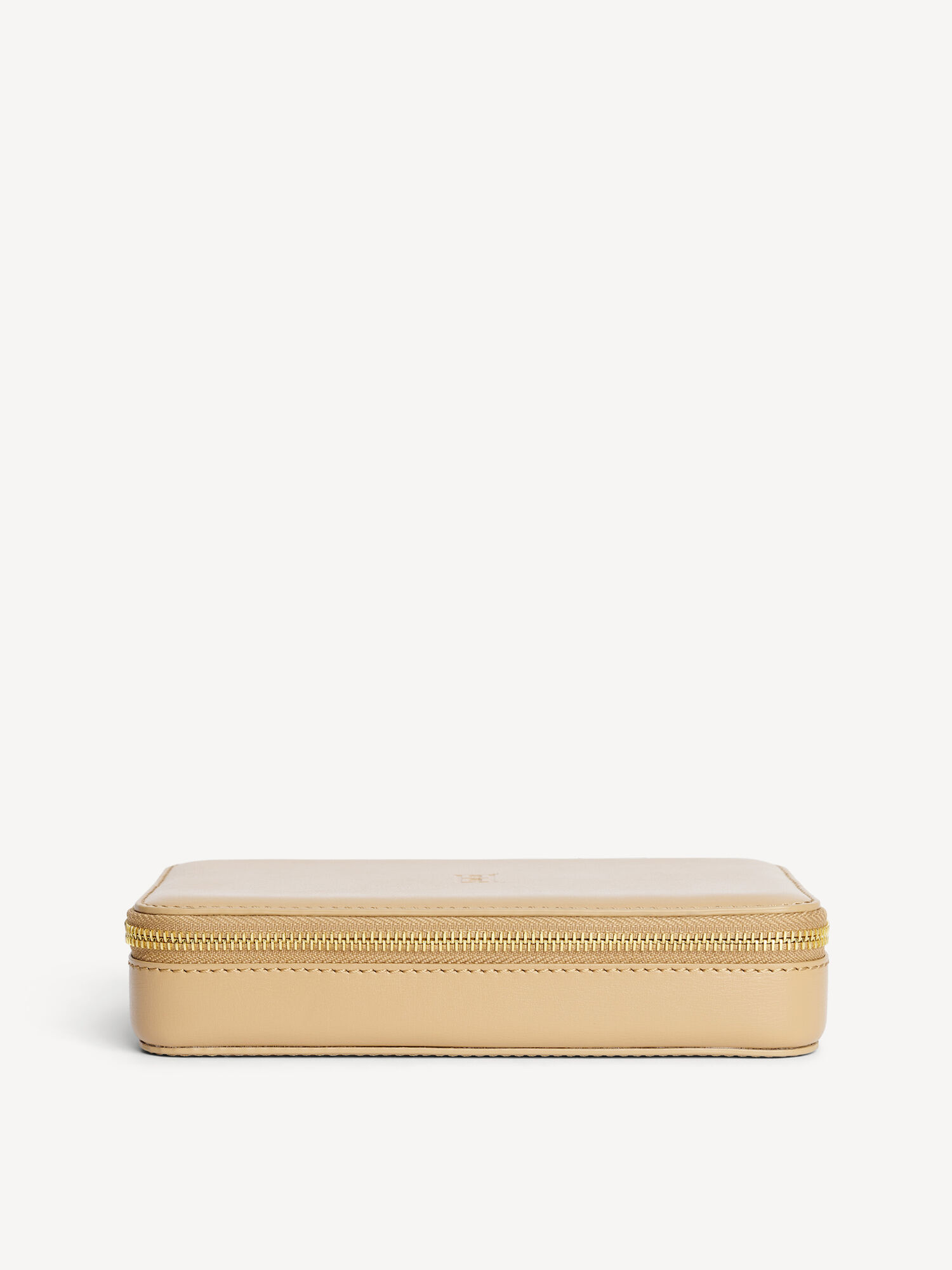 By Malene Birger Aya Cher Leather Jewellery Case Kauneus Laukut Sand | FI_BB57679