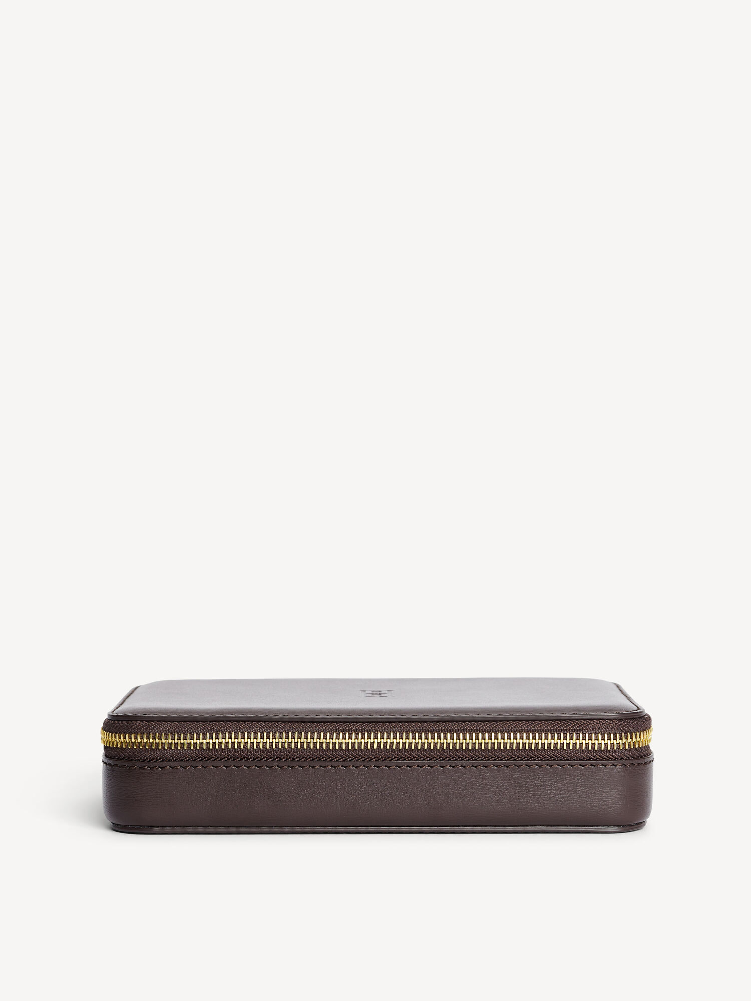 By Malene Birger Aya Cher Leather Jewellery Case Kauneus Laukut Tummanruskea | FI_BB46606