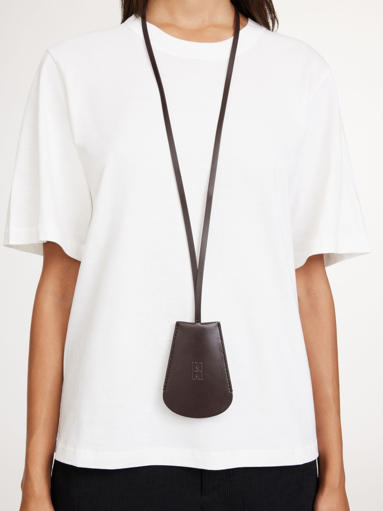 By Malene Birger Aya Key Chain Muut Tarvikkeet Tummanruskea | FI_BB12948