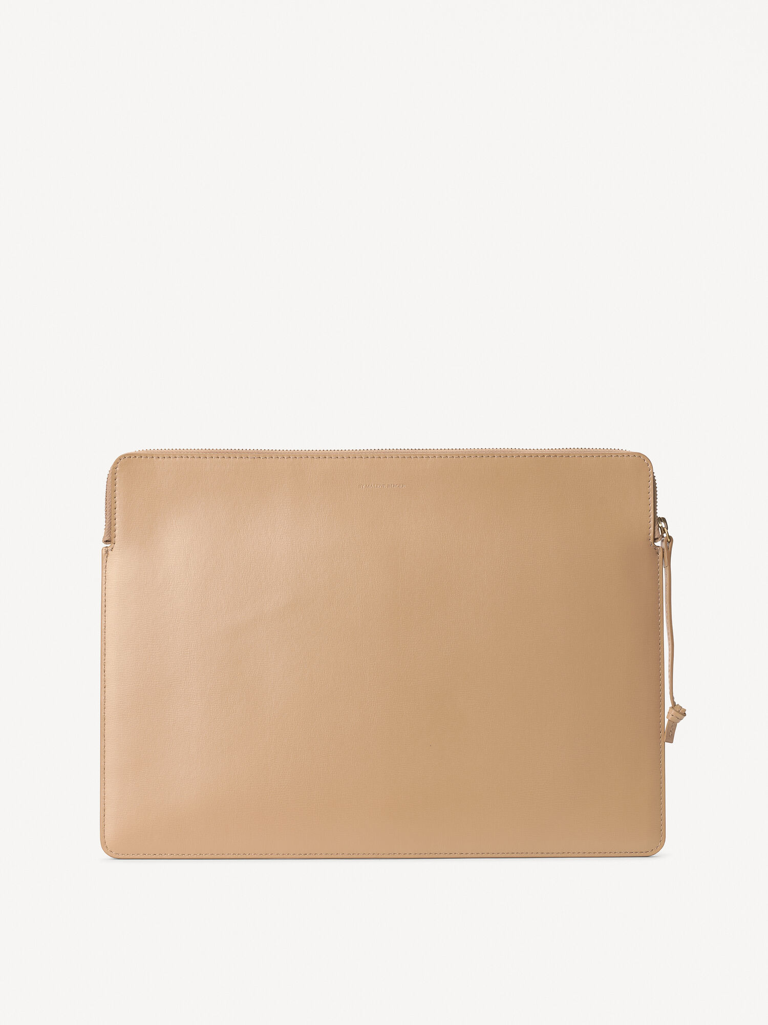 By Malene Birger Aya Leather Laptop Case Muut Tarvikkeet Sand | FI_BB22243