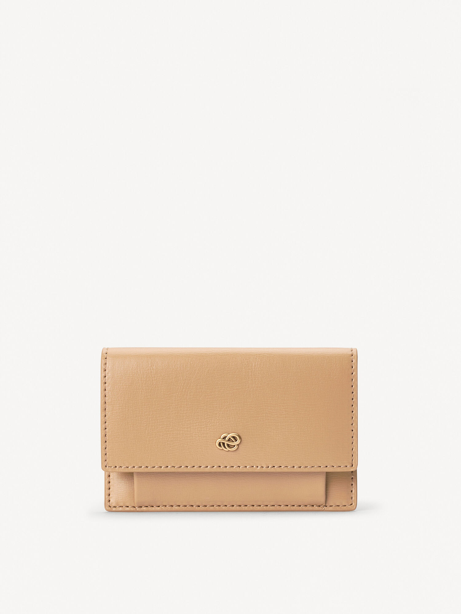 By Malene Birger Aya Leather Wallet Lompakot & Kortinhaltijat Sand | FI_BB23842