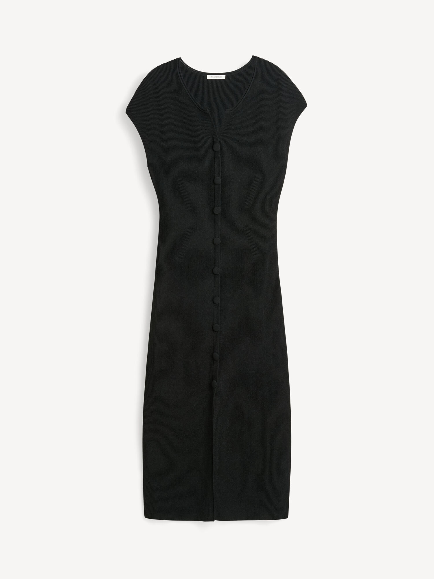 By Malene Birger Bielas Maxi Dress Neuleet Mustat | FI_BB77988