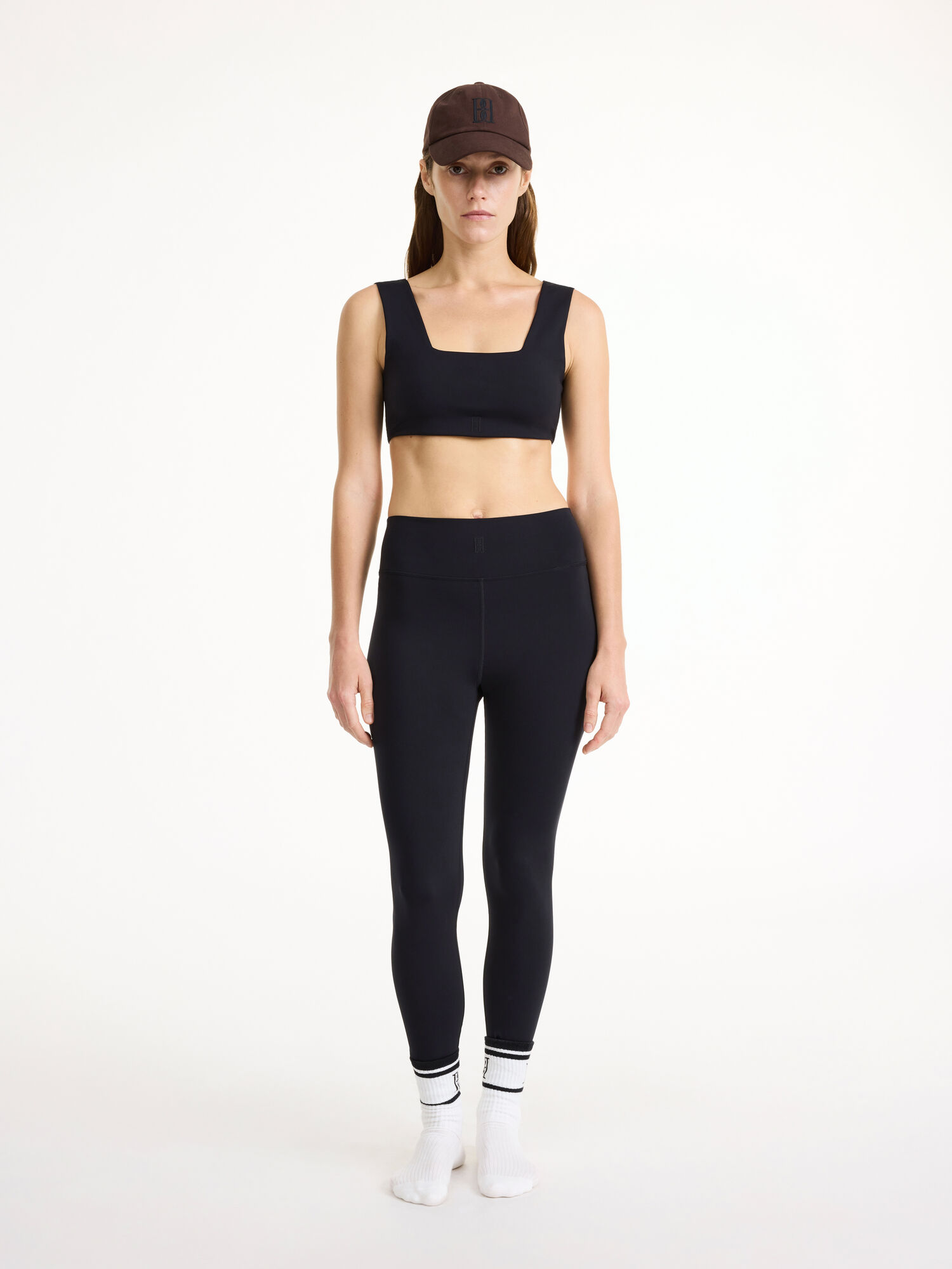 By Malene Birger Braga Athletic Top Urheiluvaatteet Mustat | FI_BB42126