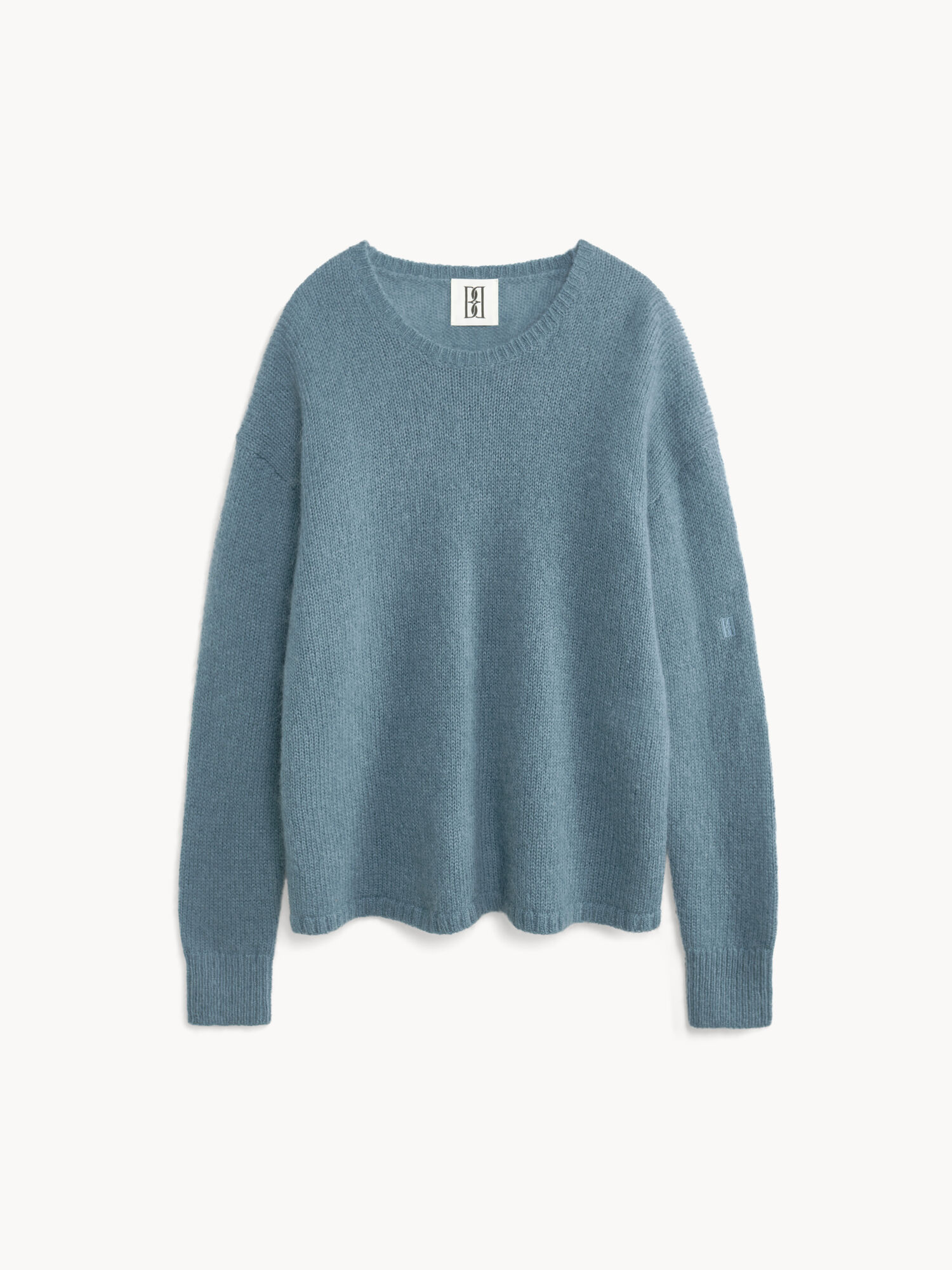 By Malene Birger Briella Mohair-blend Sweater Neuleet Cool Water | FI_BB79752