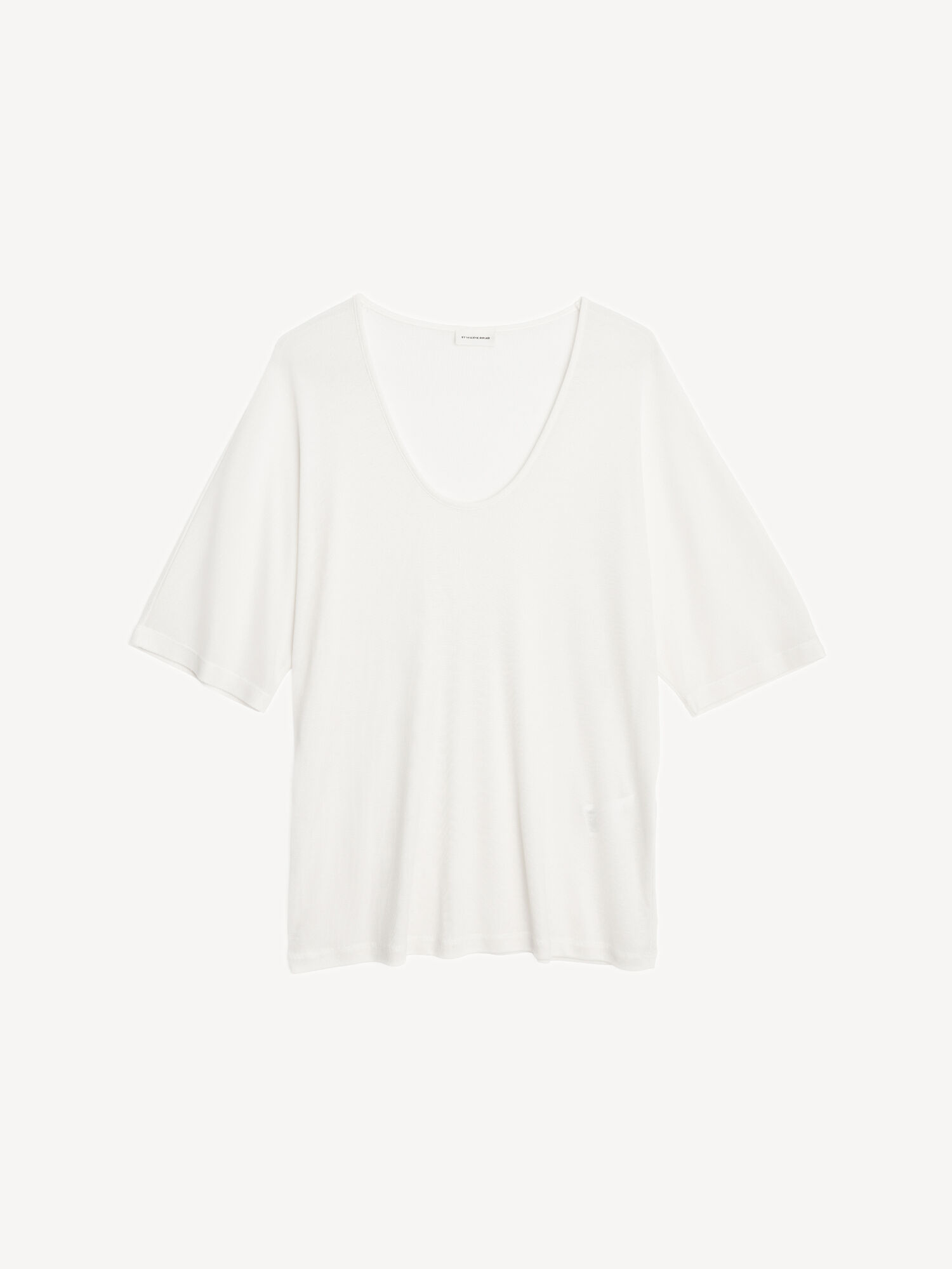 By Malene Birger Cevina Oversized T-shirt Topit Valkoinen | FI_BB91043