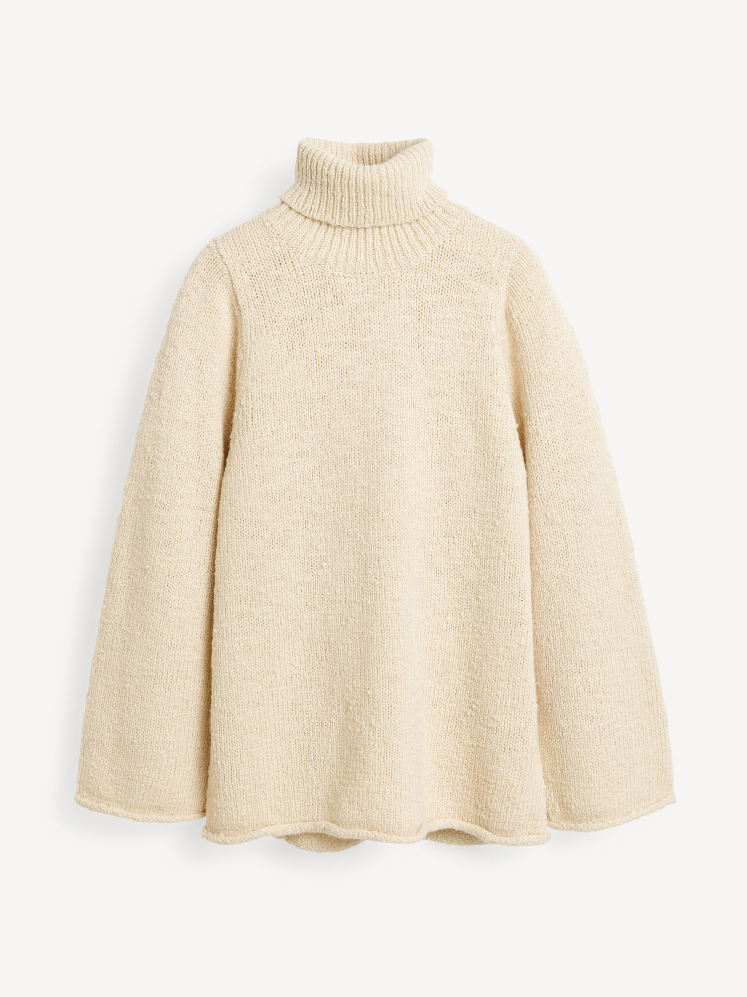 By Malene Birger Charice Wool Sweater Neuleet Oyster Gray | FI_BB54133