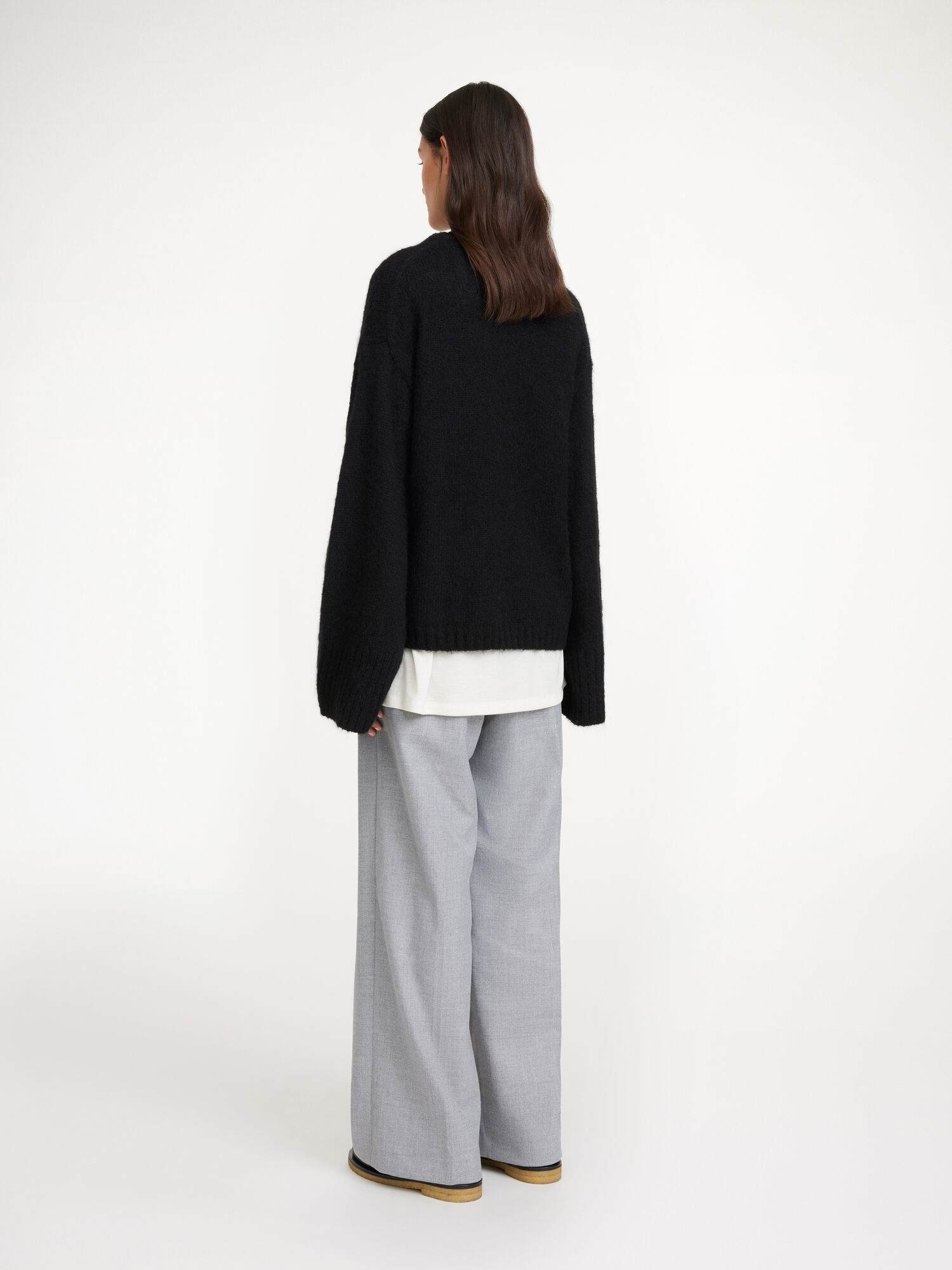 By Malene Birger Cierra Sweater Neuleet Mustat | FI_BB89793