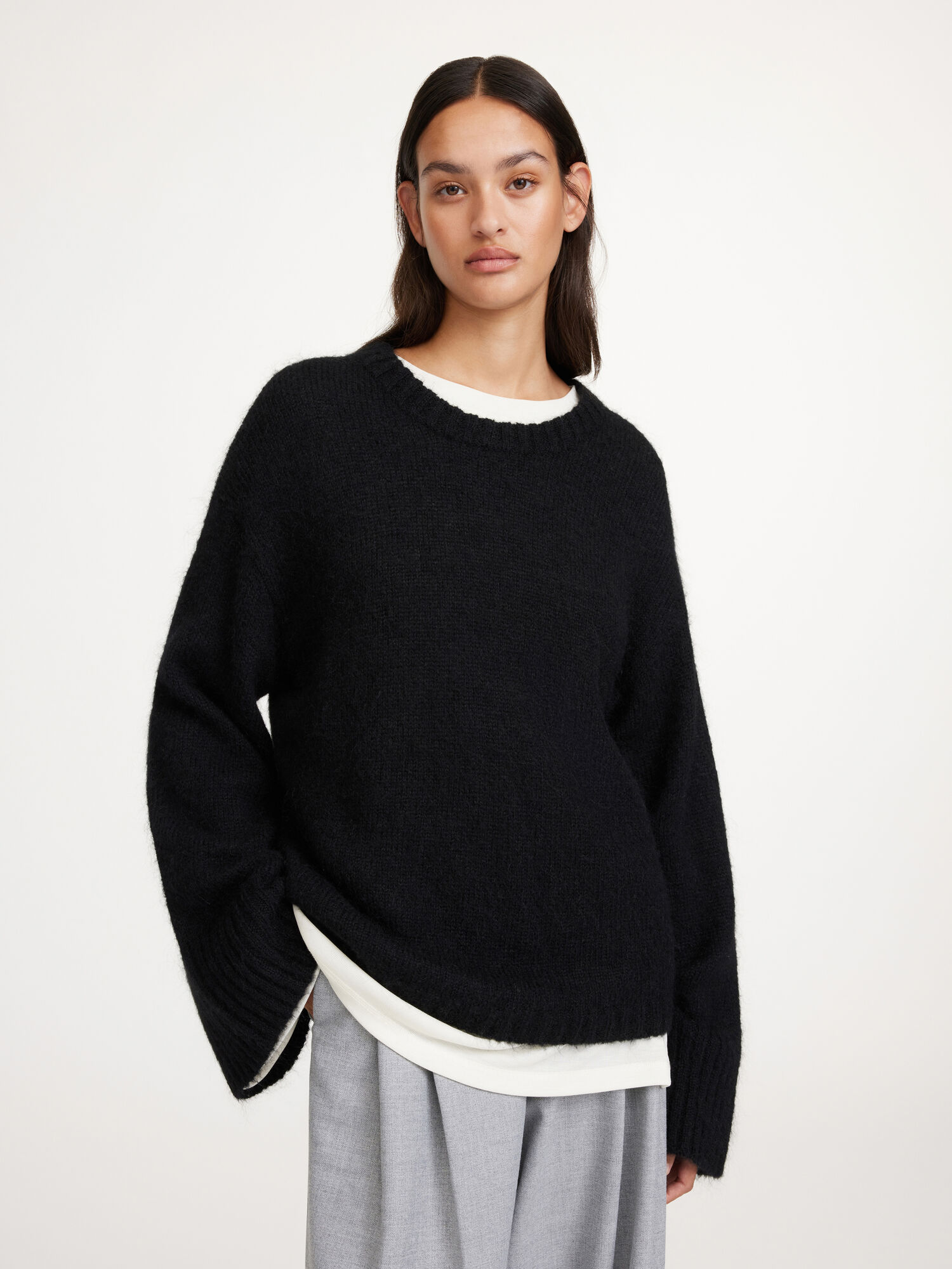 By Malene Birger Cierra Sweater Neuleet Mustat | FI_BB89793