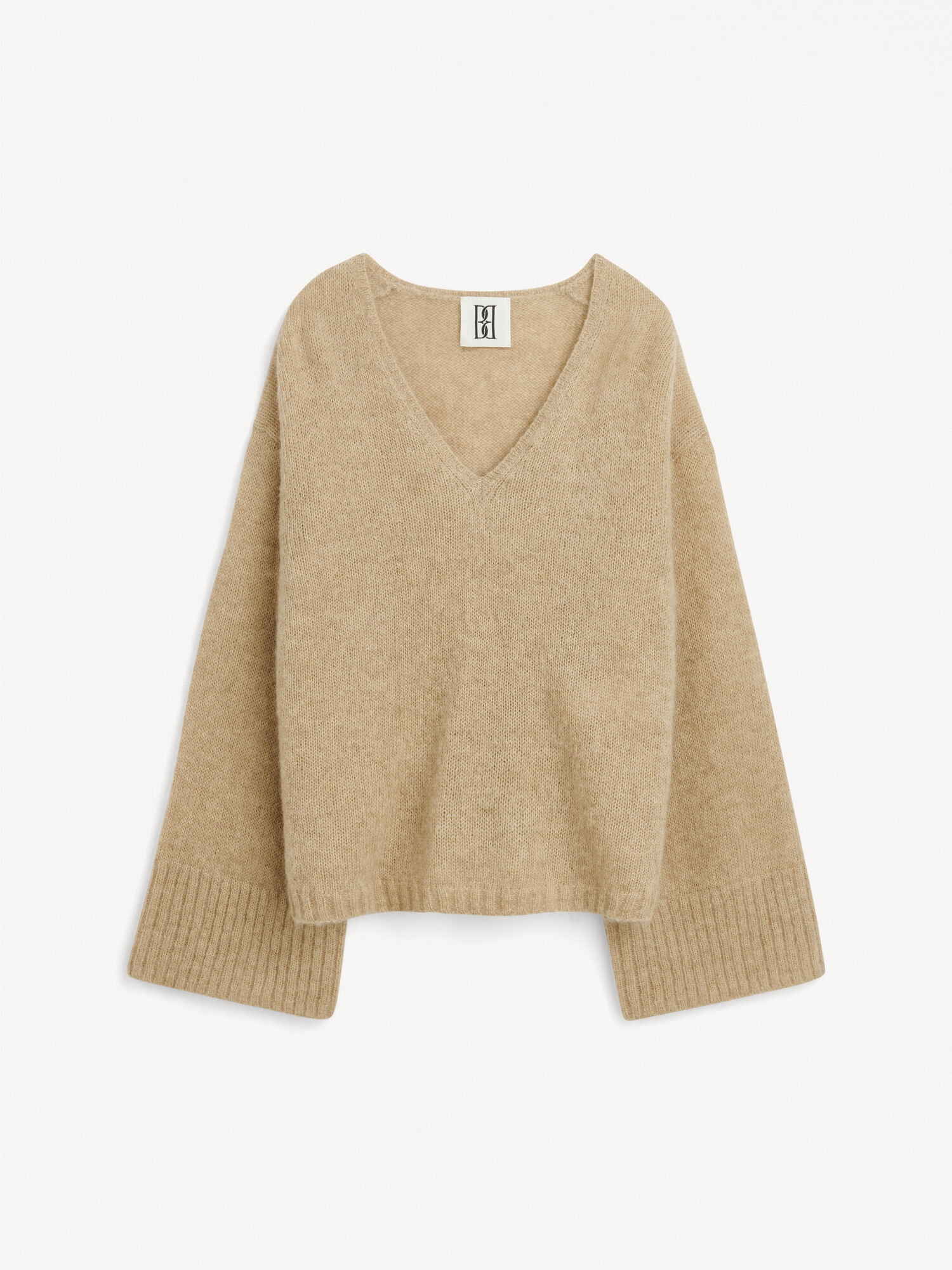 By Malene Birger Cimone Sweater Neuleet Beige | FI_BB61464