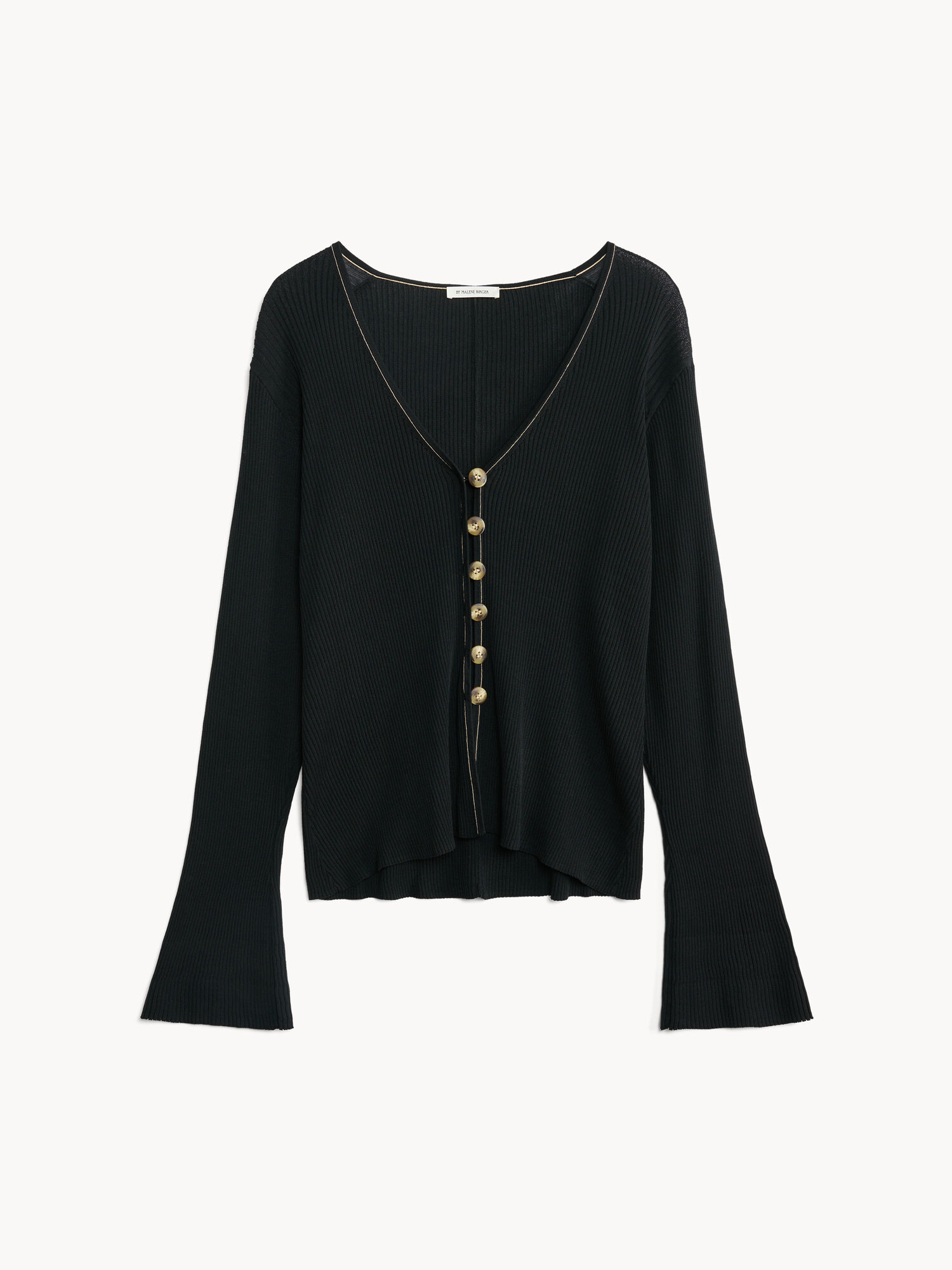 By Malene Birger Cirella Cardigan Neuleet Mustat | FI_BB20260