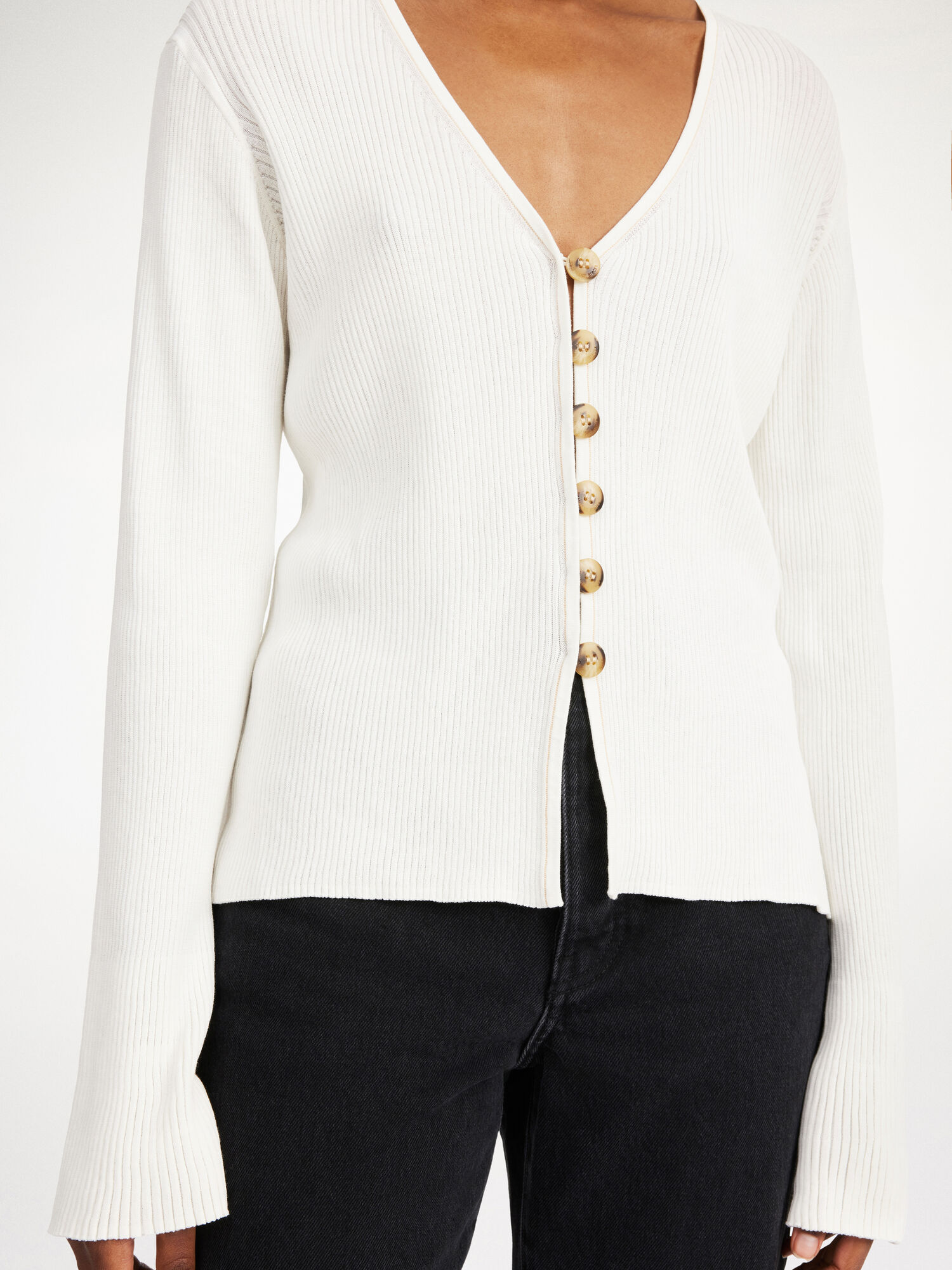 By Malene Birger Cirella Cardigan Neuleet Valkoinen | FI_BB71880