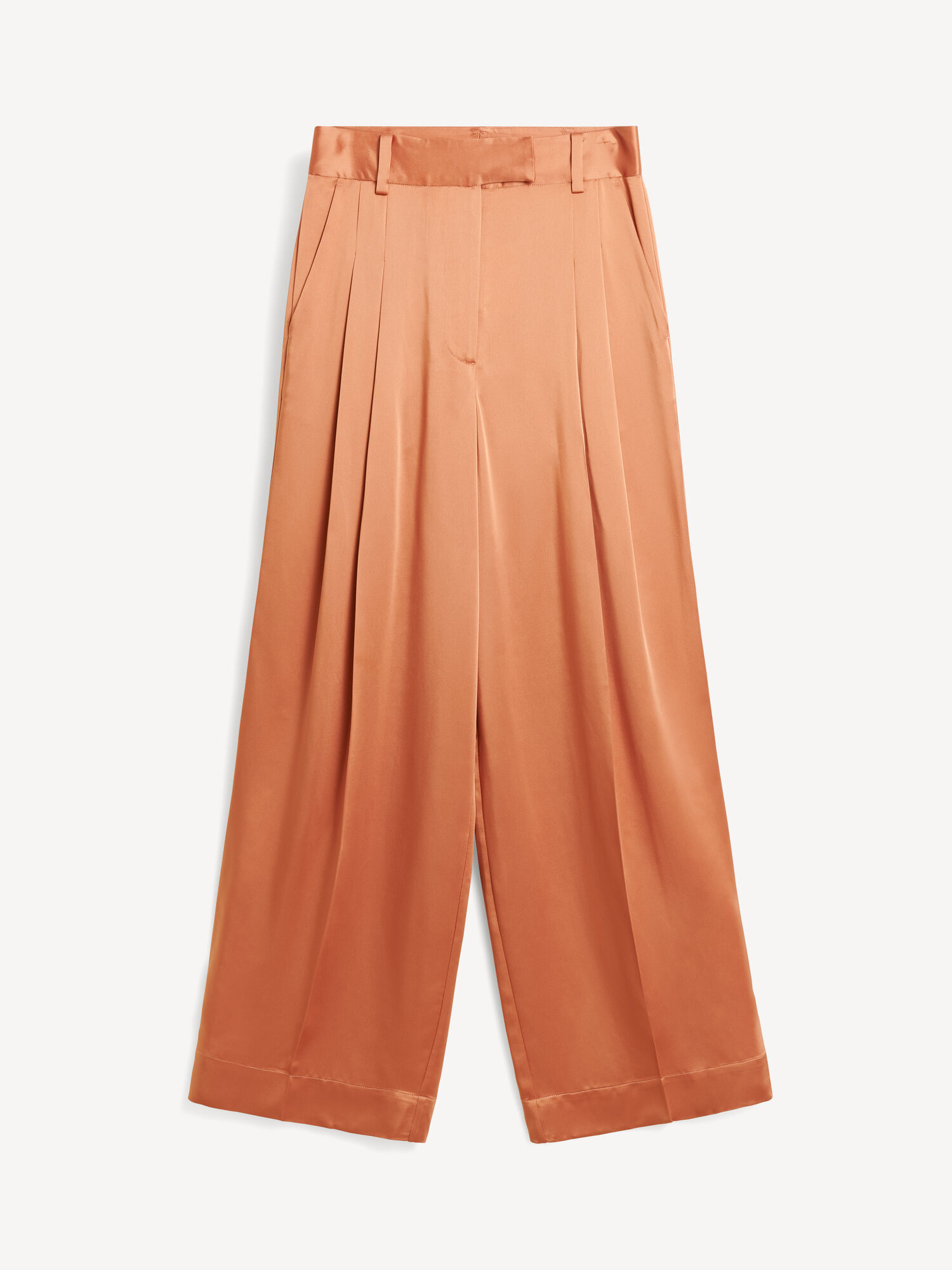 By Malene Birger Cymbaria High-waisted Suorat Housut Tumman | FI_BB86622