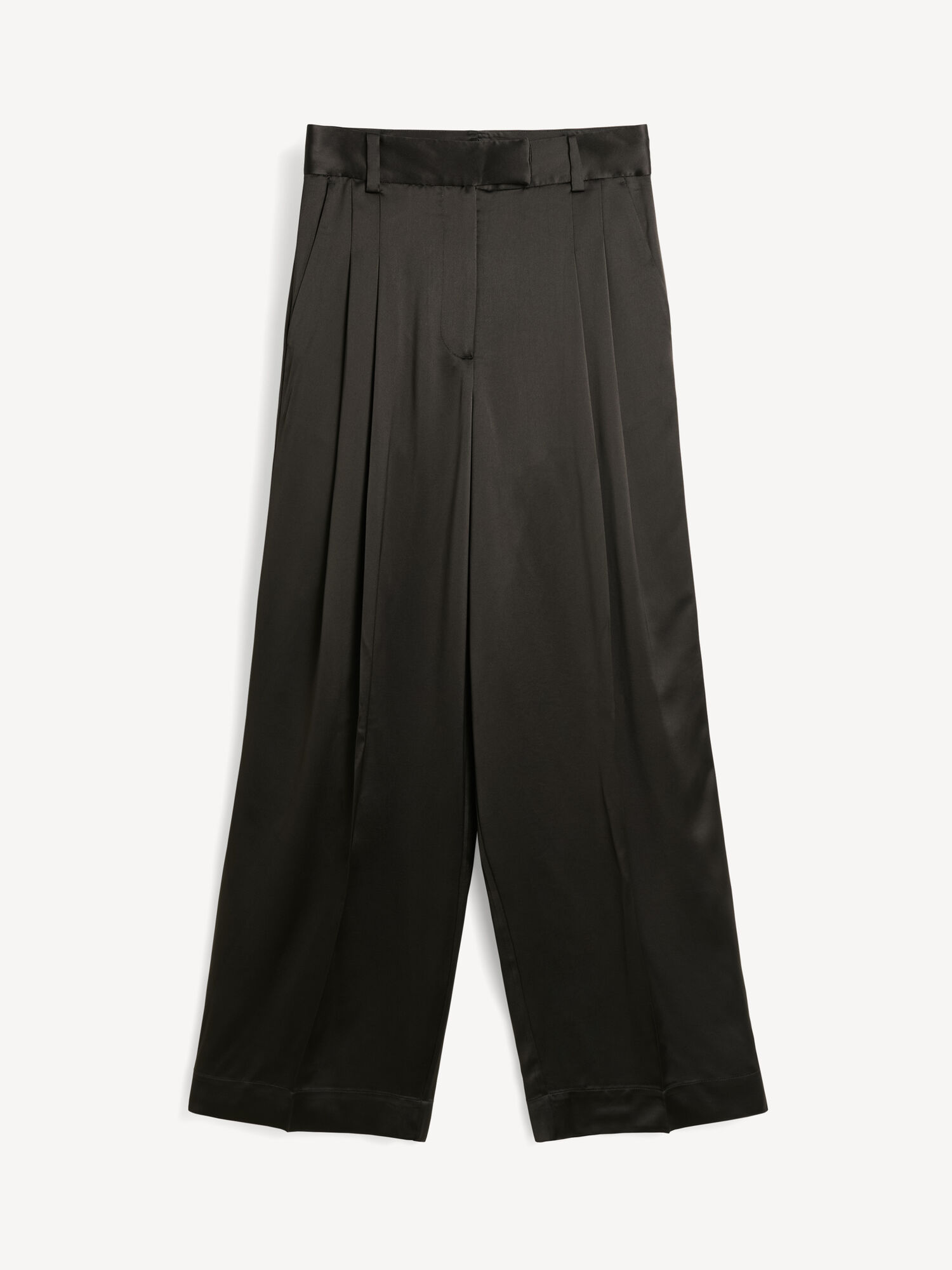 By Malene Birger Cymbaria High-waisted Suorat Housut Mustat | FI_BB75501