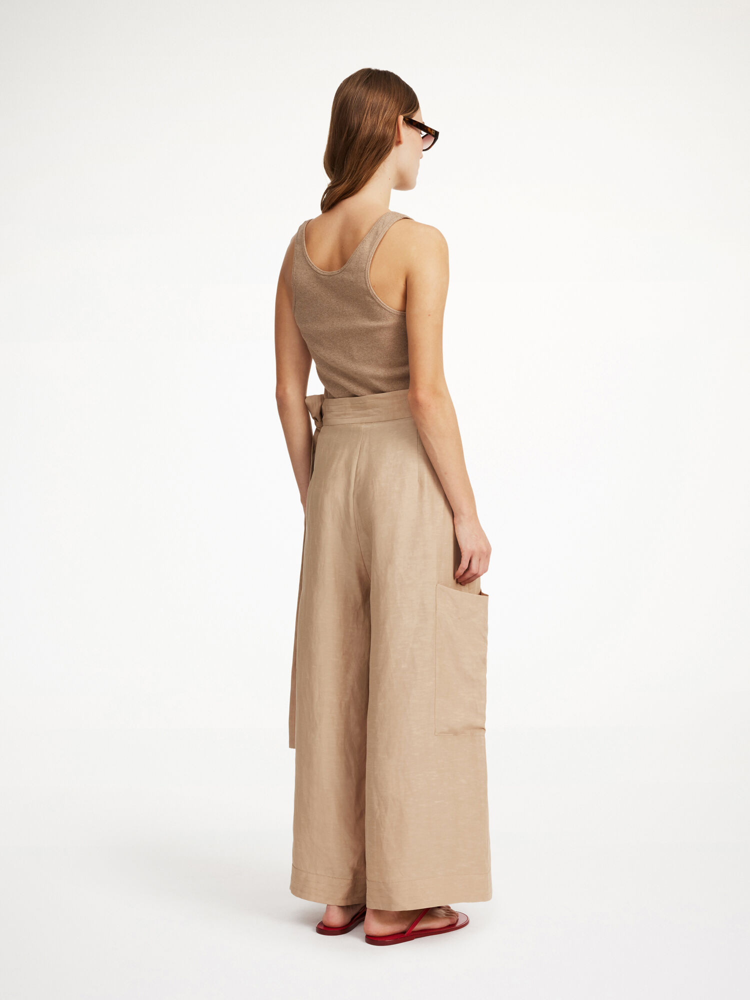 By Malene Birger Darlane Wide-leg Suorat Housut Nomad | FI_BB61863