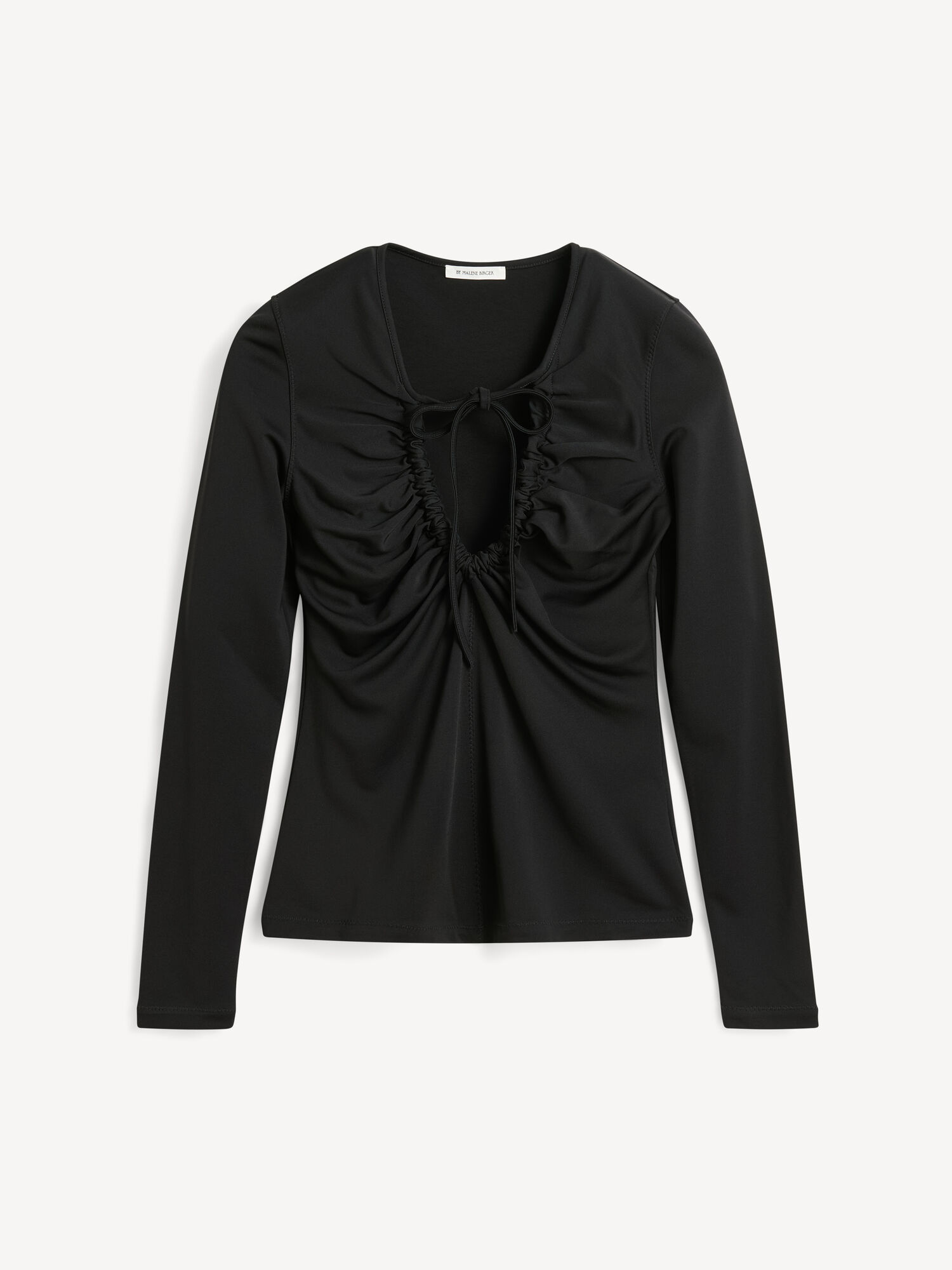 By Malene Birger Derja Blouse Topit Mustat | FI_BB31925