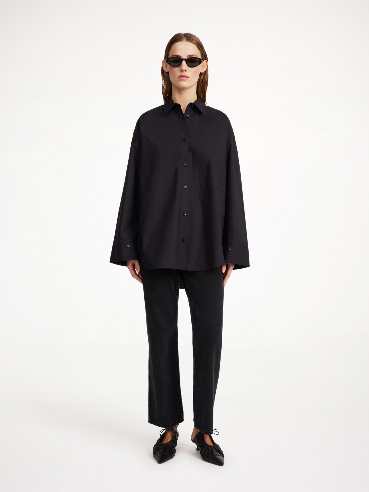 By Malene Birger Derris Organic Cotton Paidat Mustat | FI_BB74657