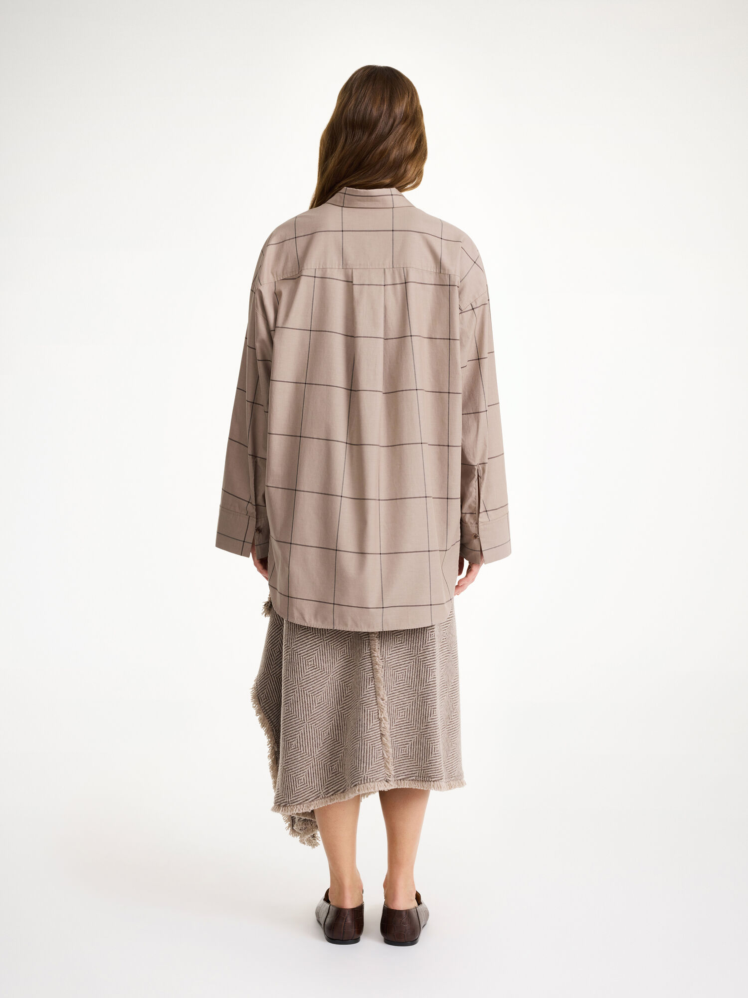 By Malene Birger Derris Organic Cotton Paidat Autumn check | FI_BB74551