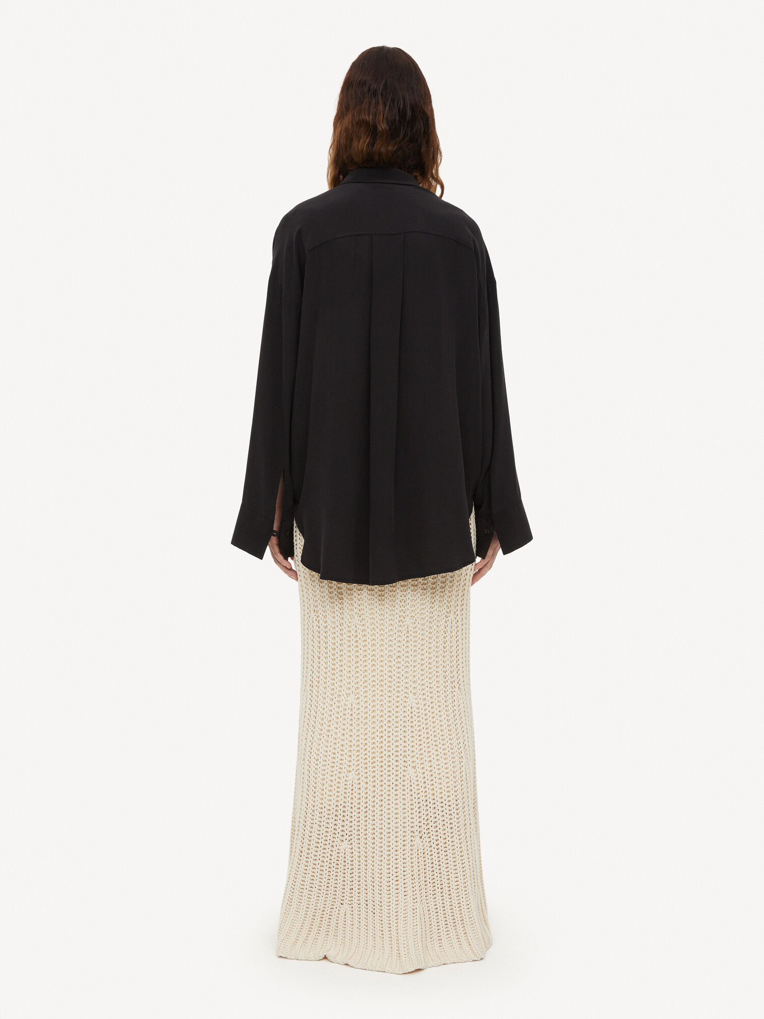 By Malene Birger Derris Organic Silk Paidat Mustat | FI_BB52414