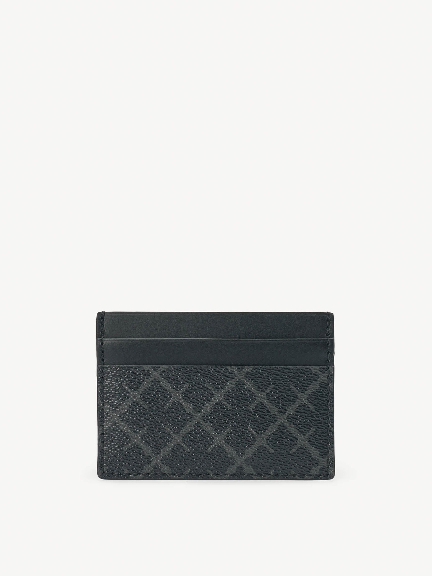 By Malene Birger Elia Printed Cardholder Lompakot & Kortinhaltijat Charcoal | FI_BB21026