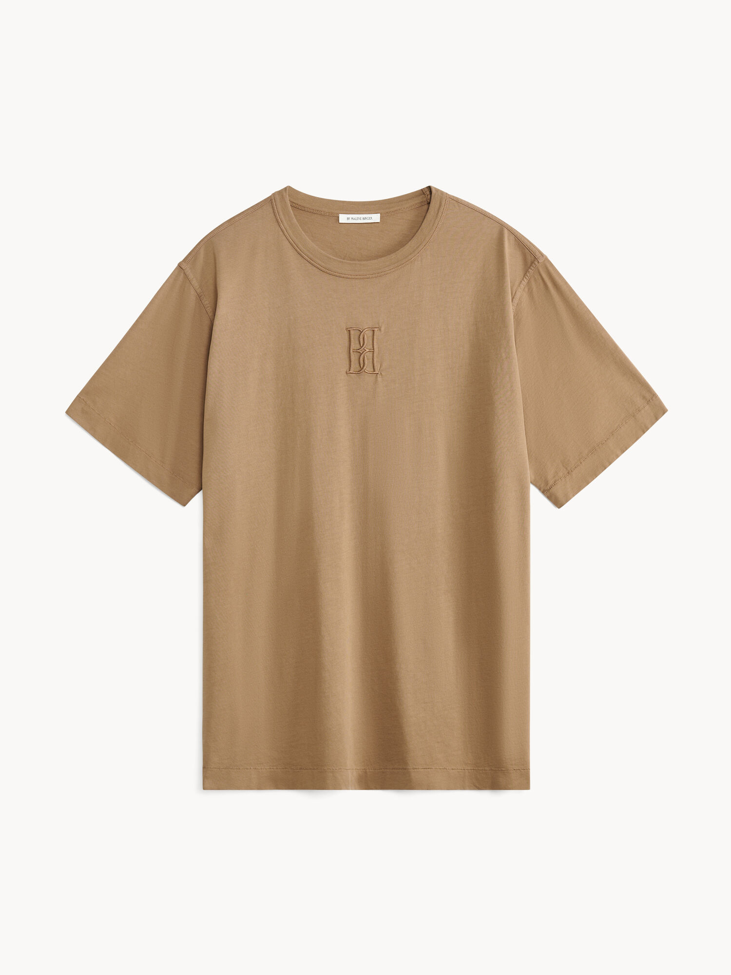 By Malene Birger Fayeh Organic Cotton T-shirt Topit Shitake | FI_BB32624