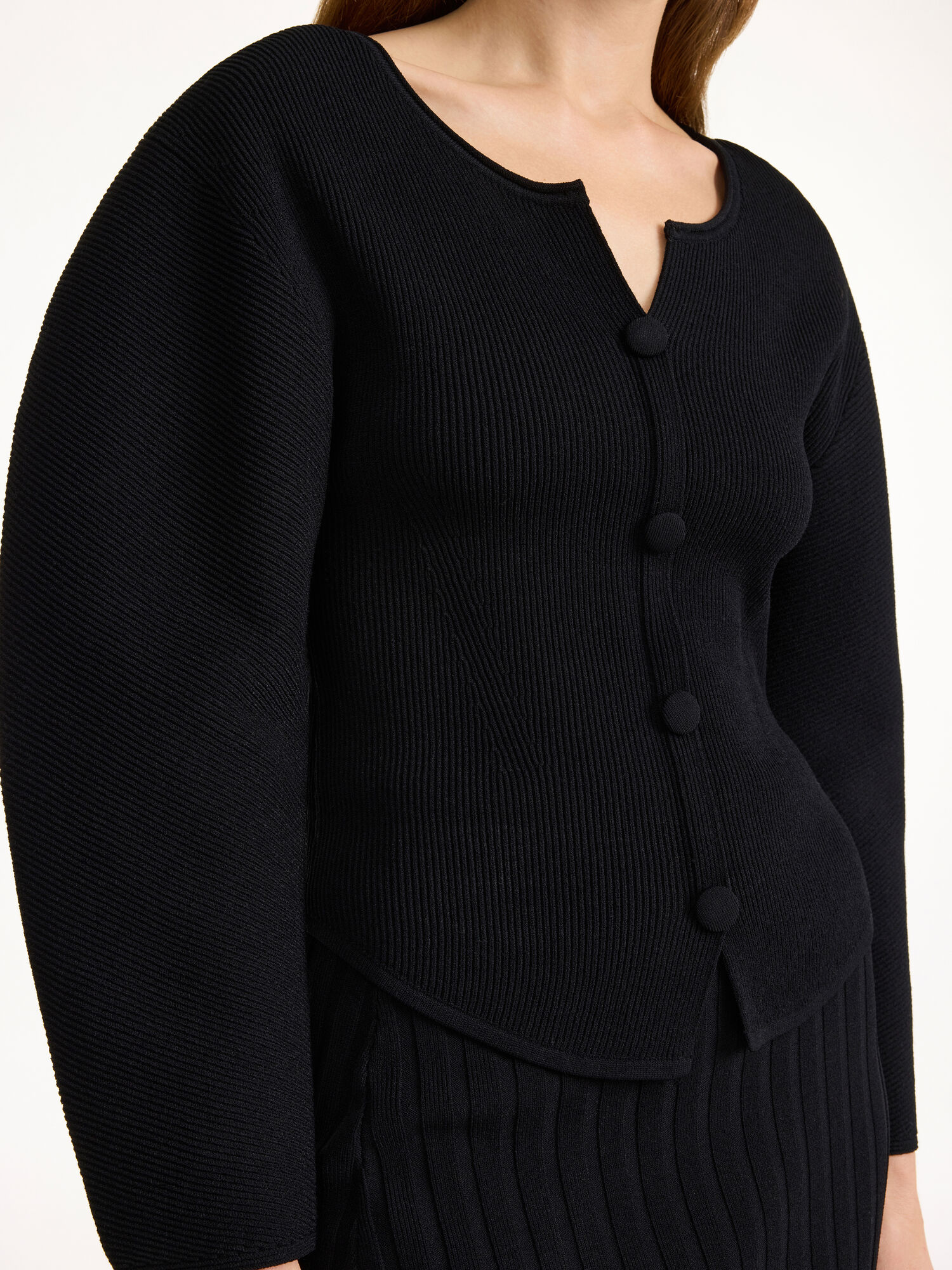 By Malene Birger Francinas Sweater Neuleet Mustat | FI_BB37689