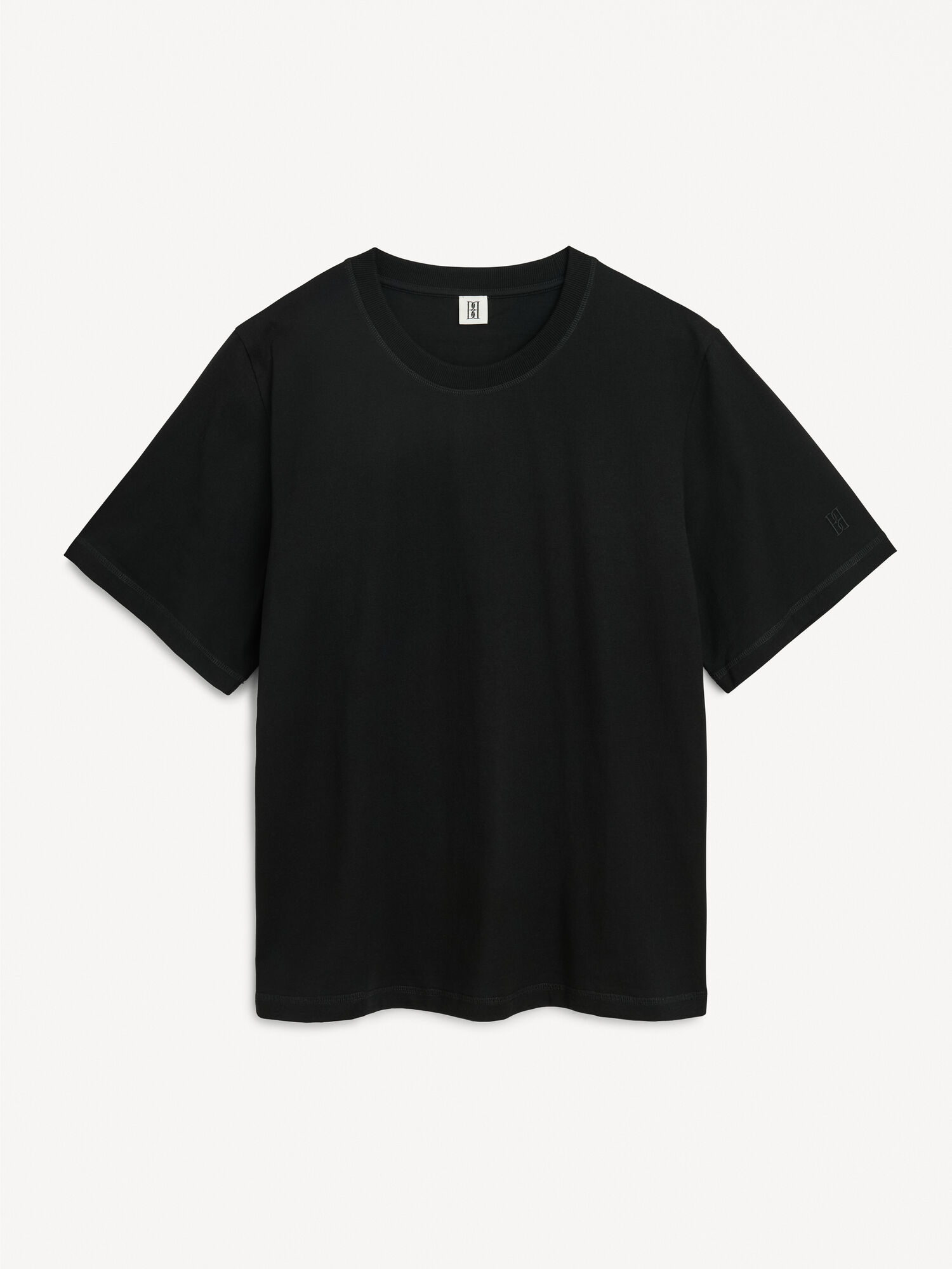 By Malene Birger Hedil T-shirt Topit Mustat | FI_BB66195